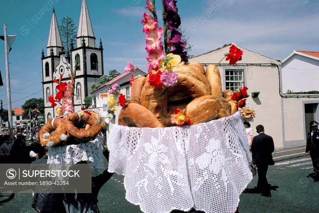 Fete du Saint Esprit, festival, Pico Madalena, Azores, Portugal, Europe