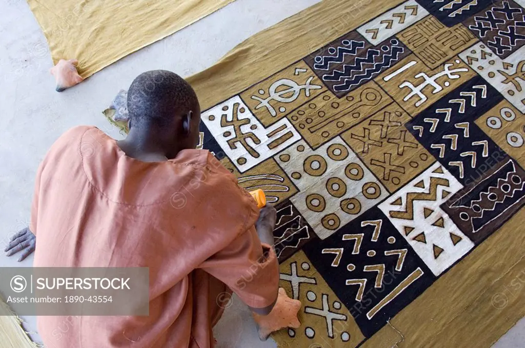 N´Tomo Institute of Bogolan, Segou, Mali, Africa