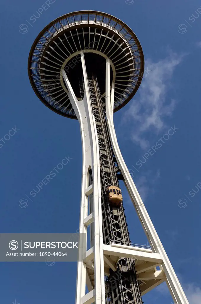 The Space Needle, 520 ft tall, Seattle, Washington State, United States of America, North America