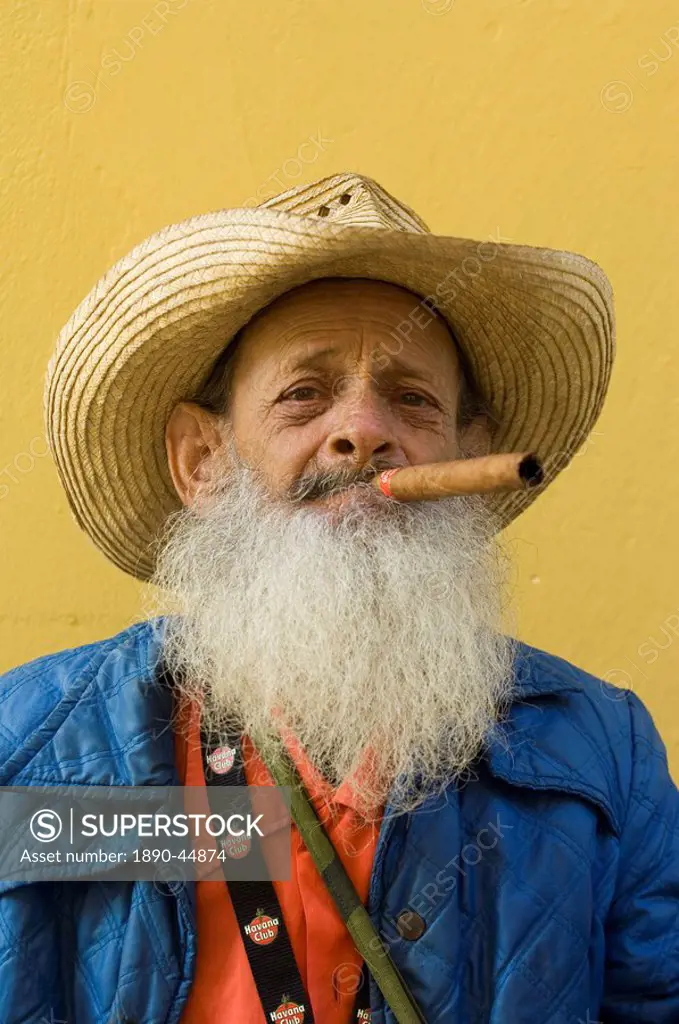 Cigar man, Havana, Cuba, West Indies, Central America