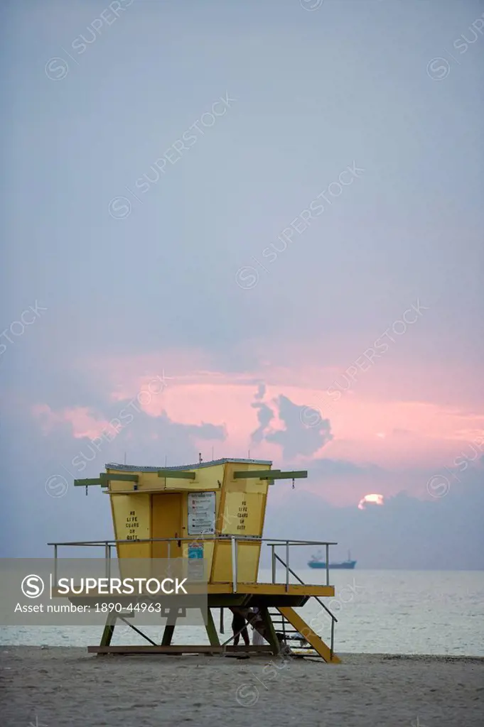 Sunrise, South Beach, Miami, Florida, United States of America, North America