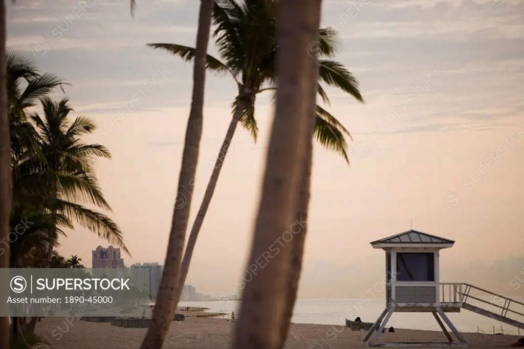 Beach at Fort Lauderdale, Florida, United States of America, North America