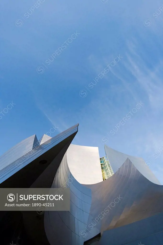 Walt Disney Concert Hall, architect Frank Gehry, Music Center, Los Angeles, California, United States of America, North America