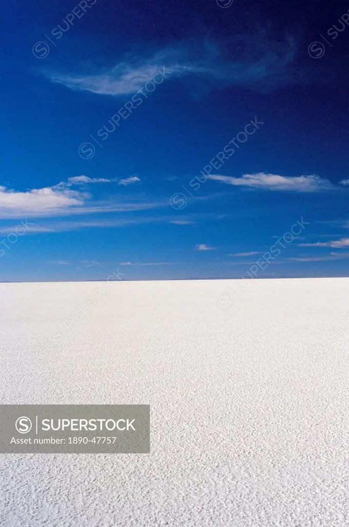 Salt desert of Uyuni, Bolivia, South America
