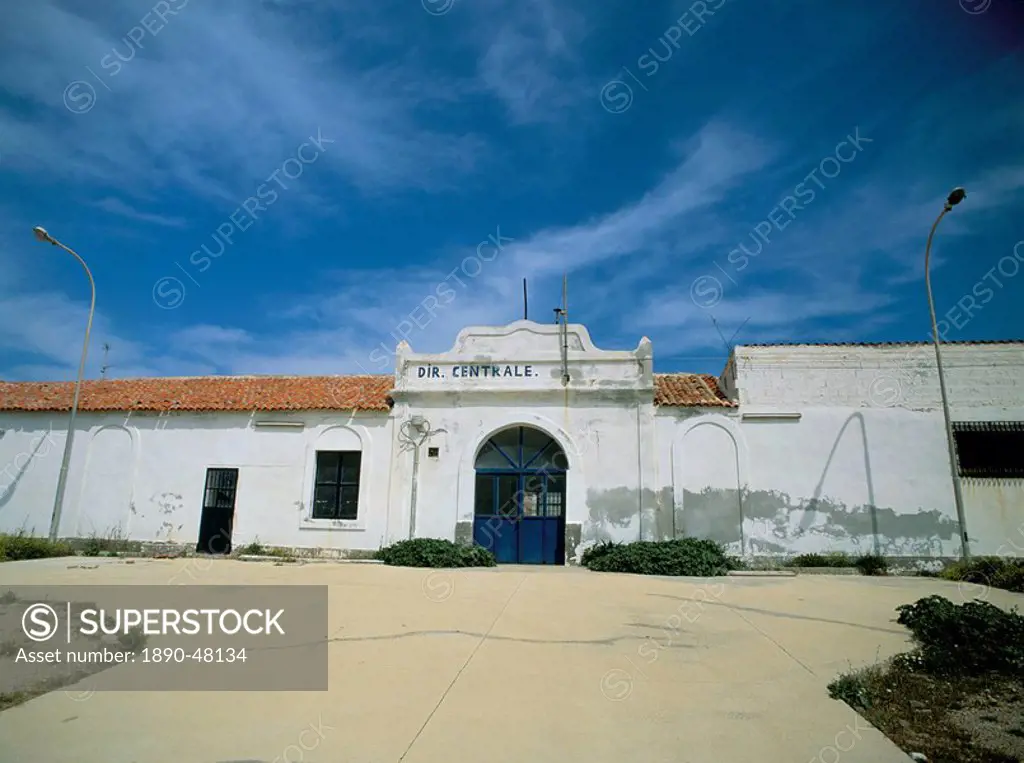 Security jail, Asinara, Sardinia, Italy, Europe