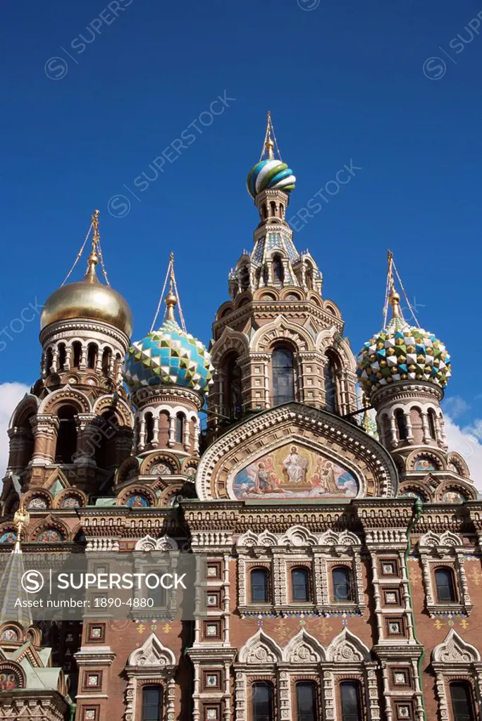Church of Our Saviour on Spilled Blood, UNESCO World Heritage Site, St. Petersburg, Russia, Europe