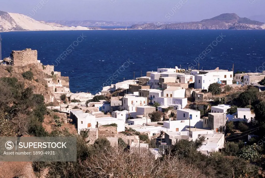 Mandraki, island of Nissyros, Dodecanese, Greece, Europe