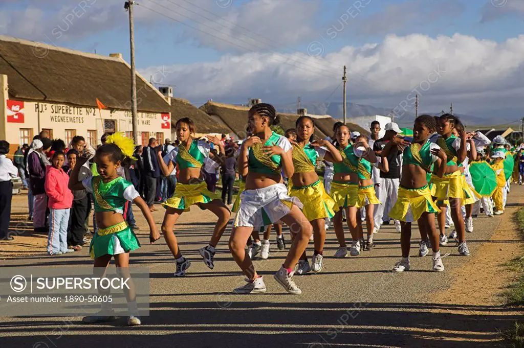 Street carnival, Elim, Western Cape, South Africa, Africa