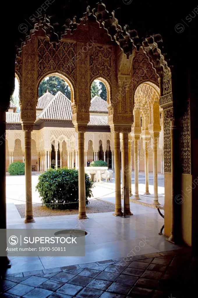 Alhambra, UNESCO World Heritage Site, Granada, Andalucia Andalusia, Spain, Europe