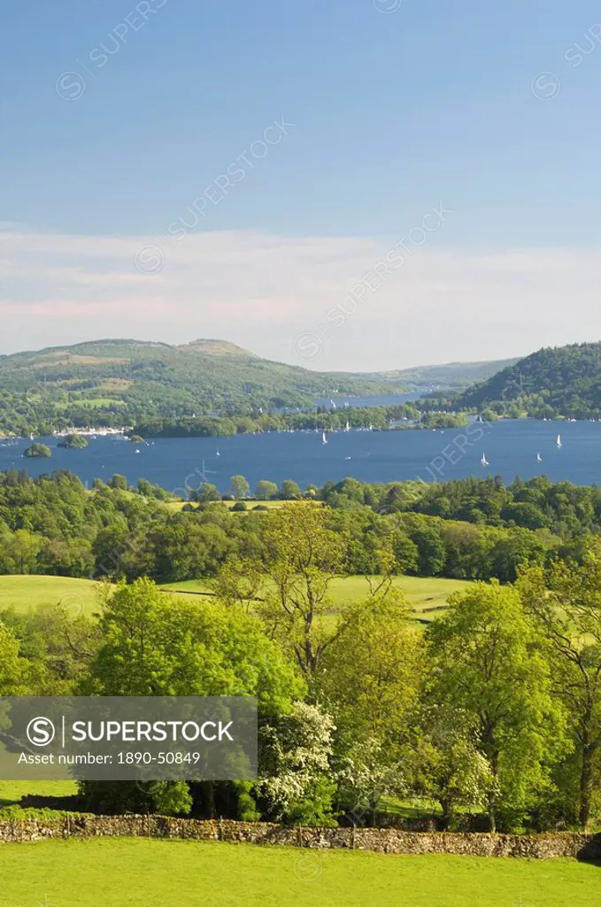 Lake Windermere, Lake District National Park, Cumbria, England, United Kingdom, Europe