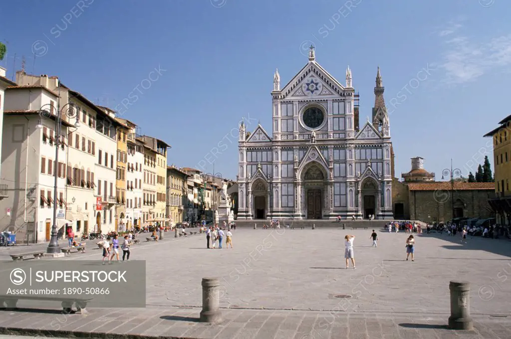 Chiesa di Santa Croce, Florence, Tuscany, Italy, Europe