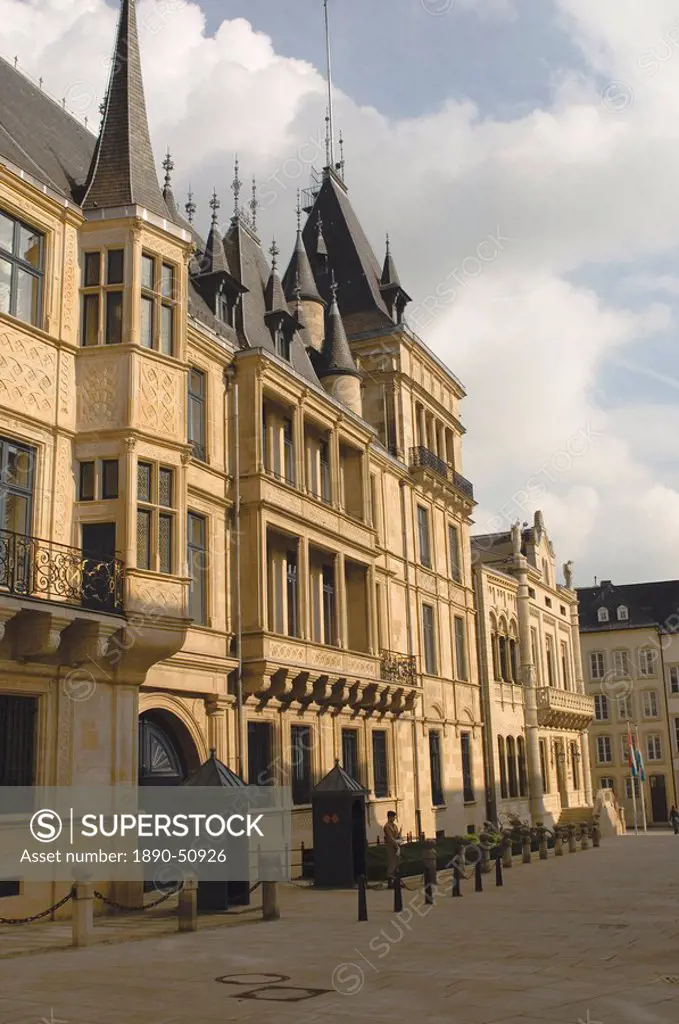 The Royal Palace, Luxembourg, Europe