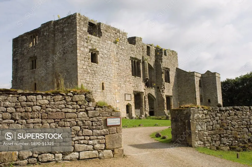 Barden Tower, a 12th century lodge used by a lady Anne Clifford of Brougham Castle, Penrith, 1658 to 1659, Wharfedale, Yorkshire Dales, Yorkshire, Eng...