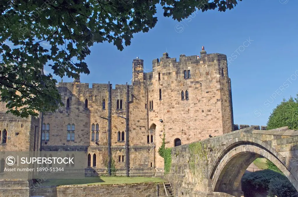 Alnwick Castle, Northumberland, England, United Kingdom, Europe