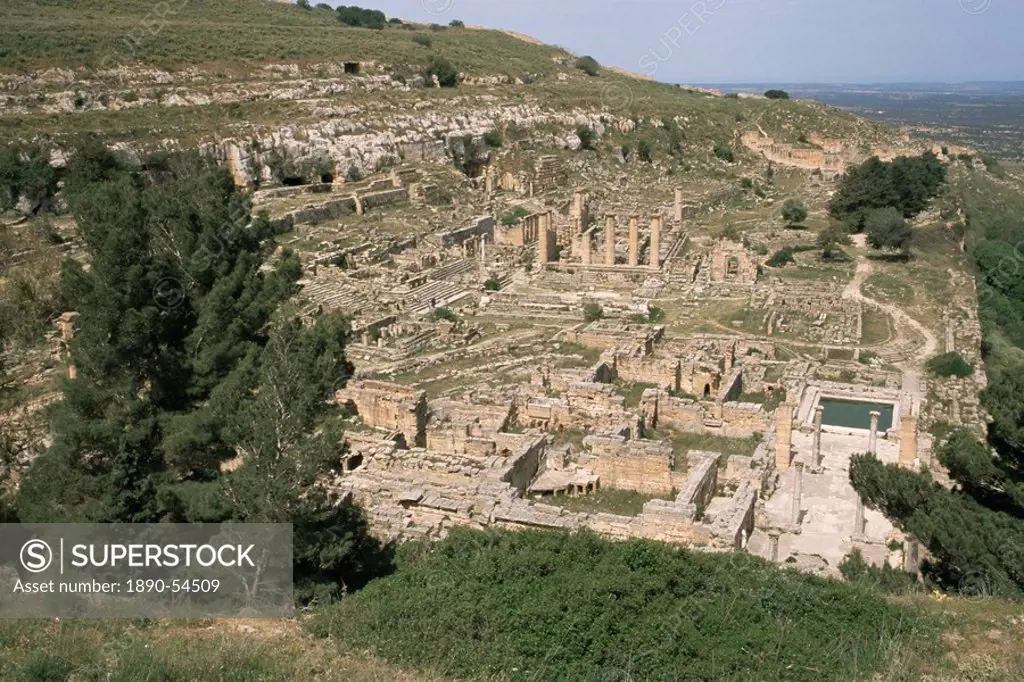 Apollo Sanctuary, Cyrene, UNESCO World Heritage Site, Cyrenaica, Libya, North Africa, Africa