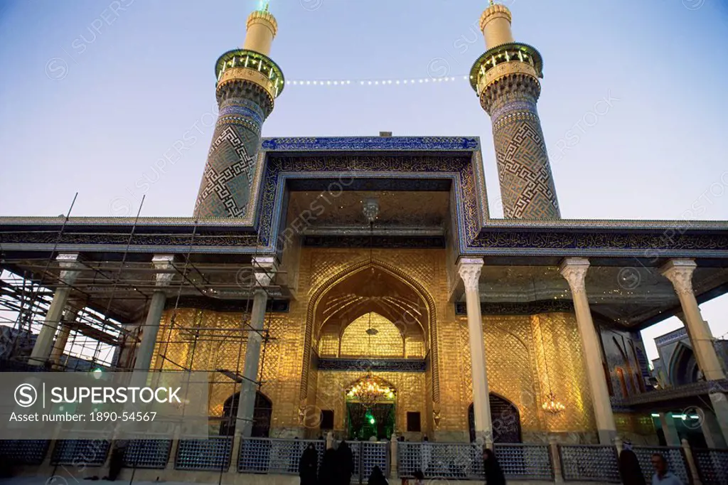 Al Abbas Mosque, Karbala Kerbela, Iraq, Middle East