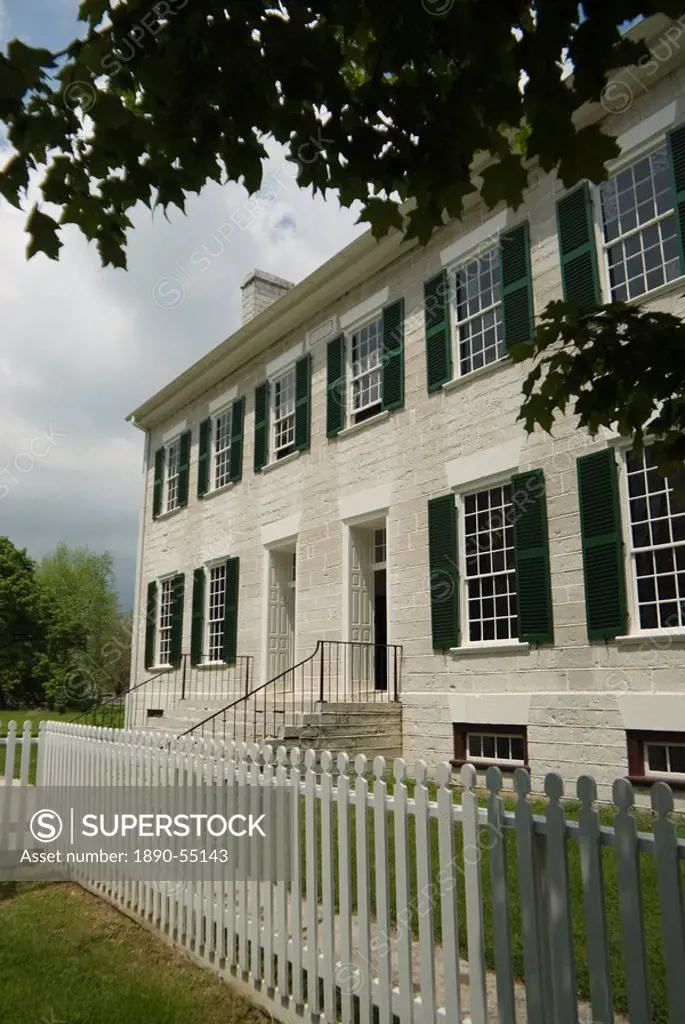 Shaker Village at Pleasant Hill, Lexington, Kentucky, United States of America, North America