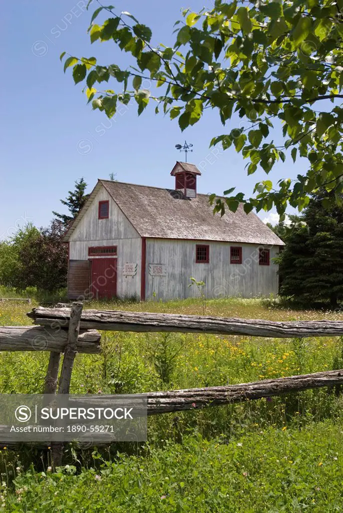 Gaspesian British Heritage Village, Gaspe peninsula, province of Quebec, Canada, North America