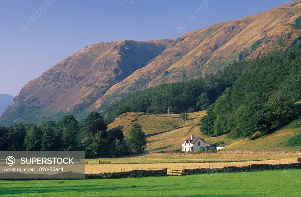 St. John Beck´s valley near Keswick, Lake District National Park, Cumbria, England, United Kingdom, Europe
