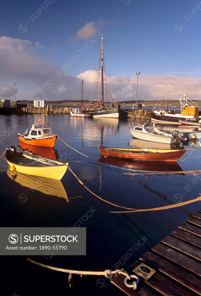 Lerwick harbour, Mainland, Shetland Islands, Scotland, United Kingdom, Europe