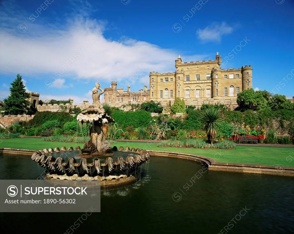 Culzean Castle, dating from 18th century, architect Robert Adam, Ayrshire, Scotland, United Kingdom, Europe