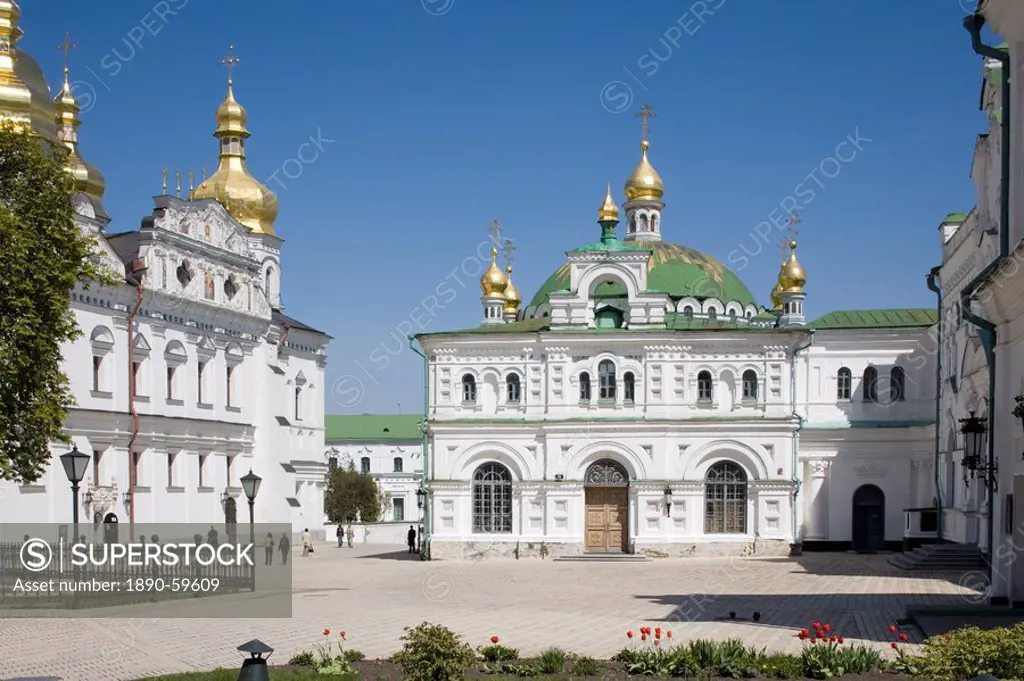 Uspensky Cathedral, Upper Lavra, Pechersk Lavra, Kiev, Ukraine, Europe