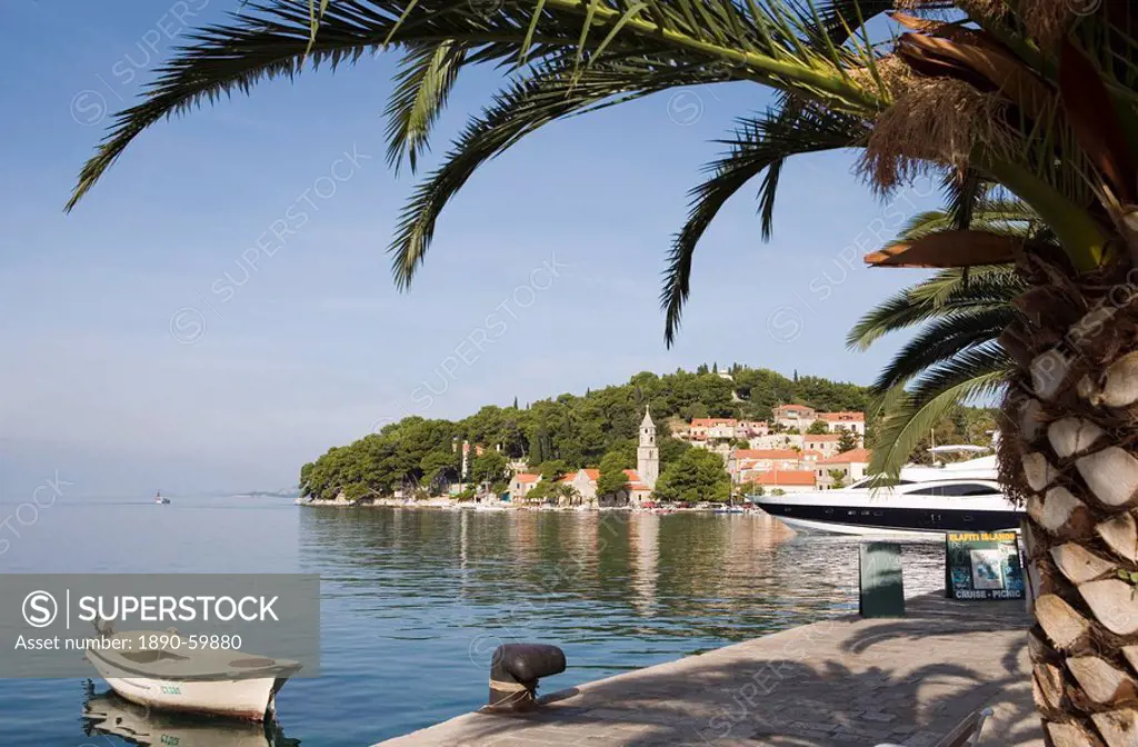 Harbour at Cavtat on the Dalmation Coast, Croatia, Europe