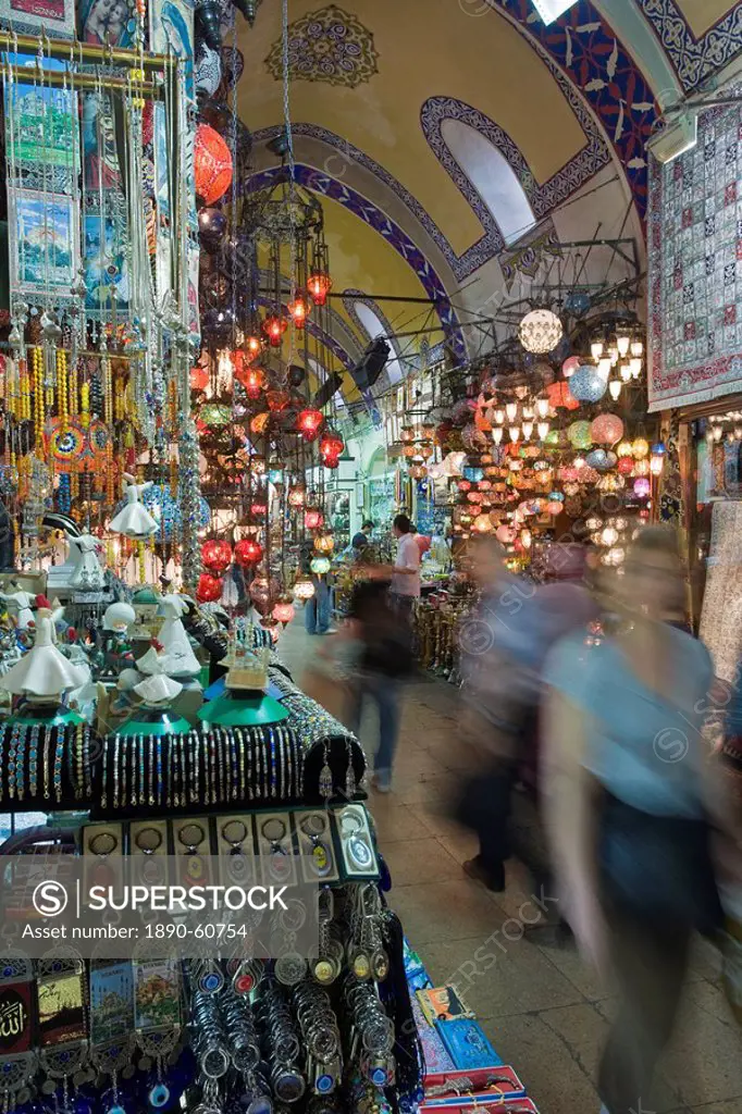 Grand Bazaar Kapali Carsi, Istanbul, Turkey, Europe