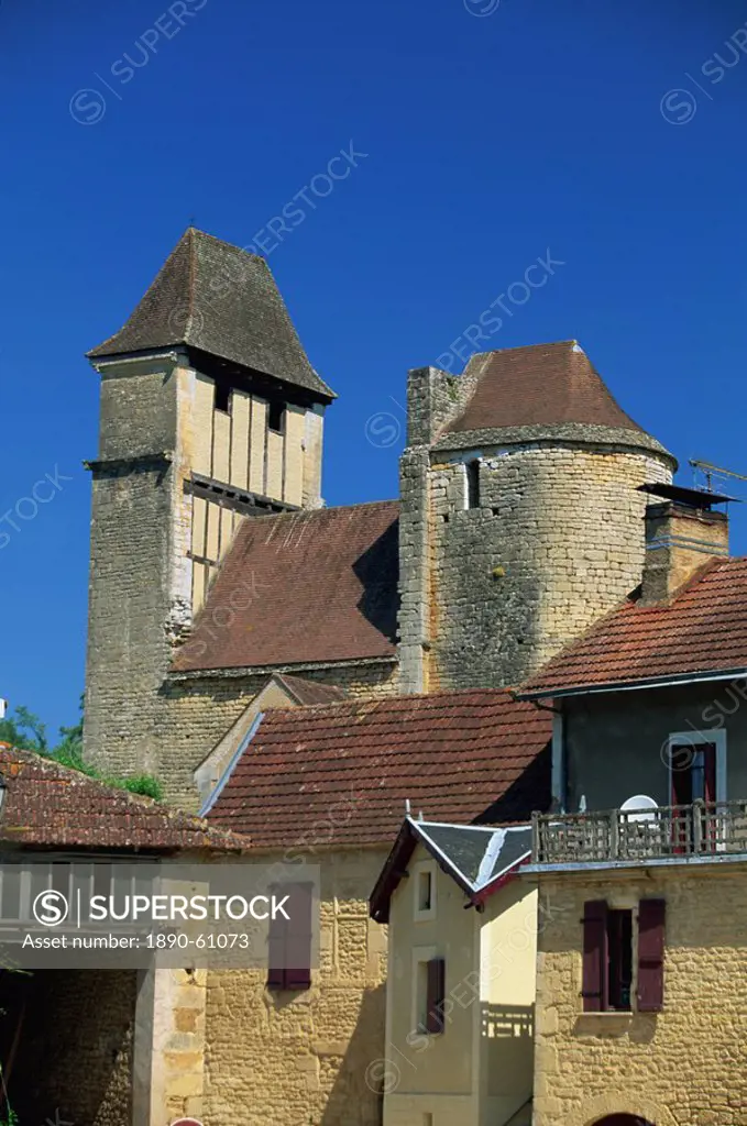 Village in the Perigord region near Villefranche, Lot et Garonne, Aquitaine, France, Europe