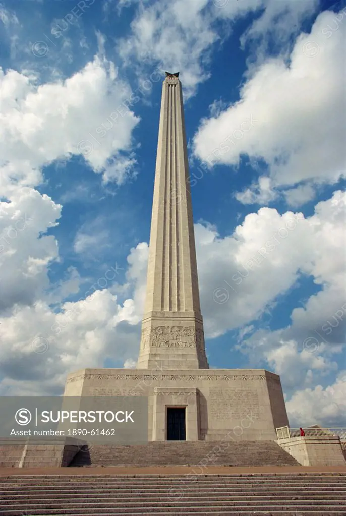 Monument at San Jacinto Battleground State Historic Park, Deer Park, in Houston, Texas, United States of America, North America