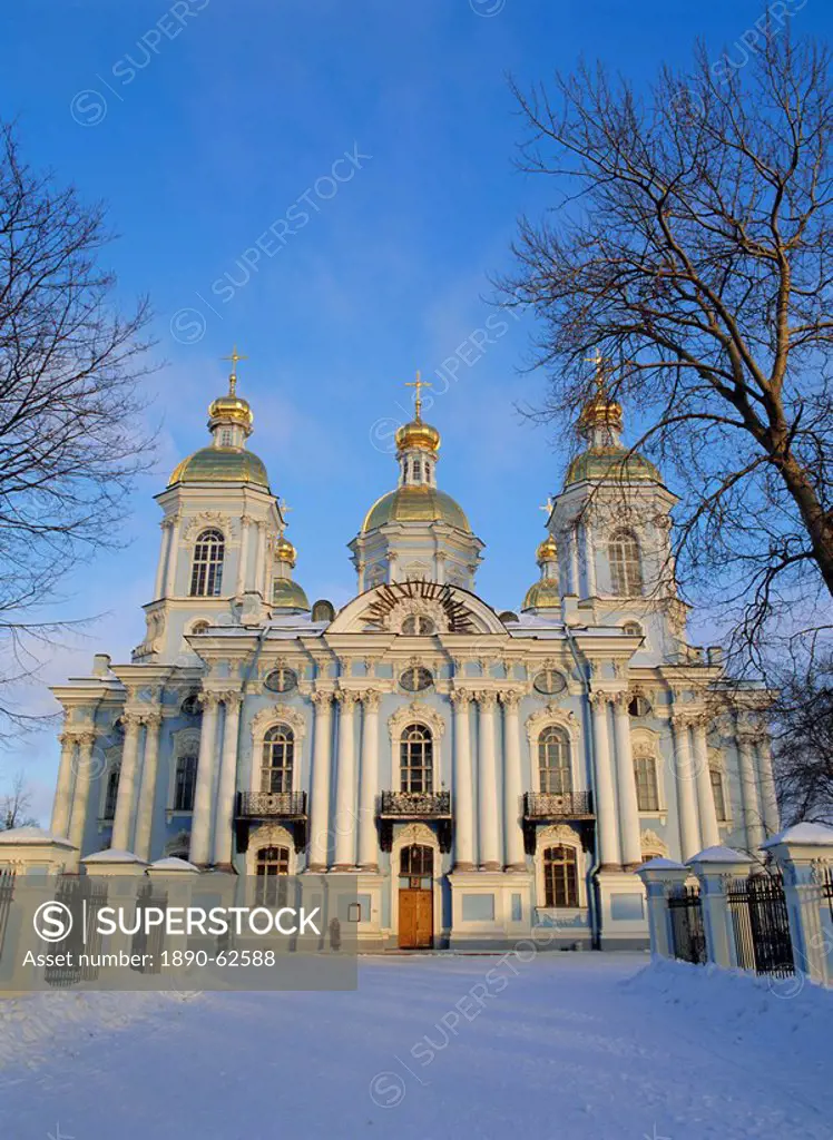 St. Nicholas Cathedral, St. Petersburg, Russia