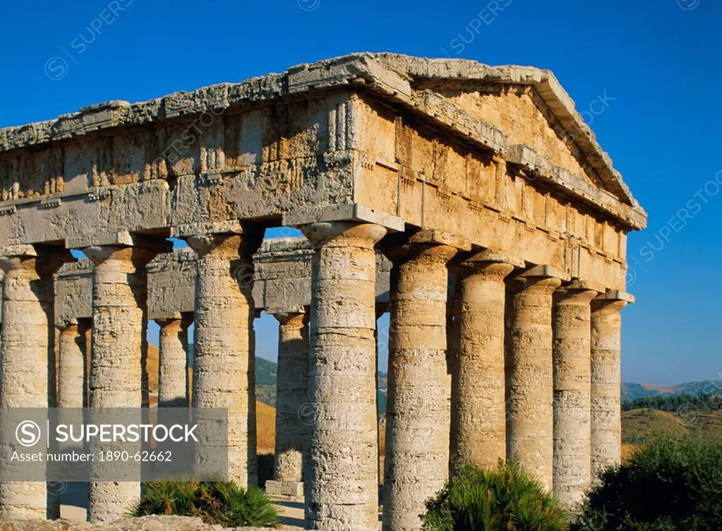 Greek Temple, Segesta, Italy, Europe