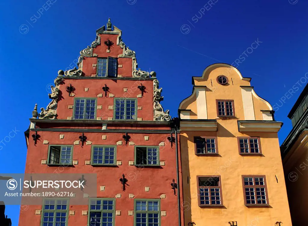 Stortorget, old town square, Gamla Stan, Stockholm, Sweden, Scandinavia