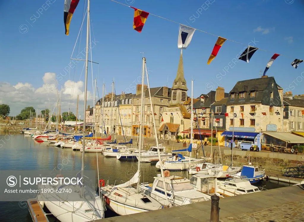 The old harbour, Honfleur, Normandy, France