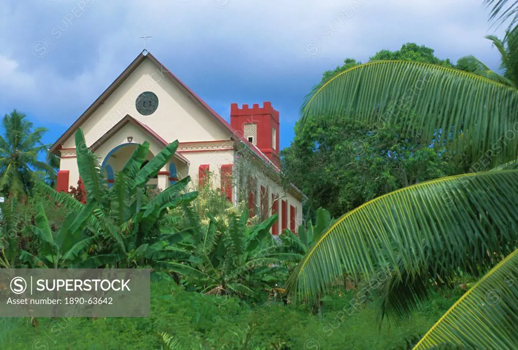 Anse Boileau church, Mahe Island, Seychelles, Indian Ocean, Africa