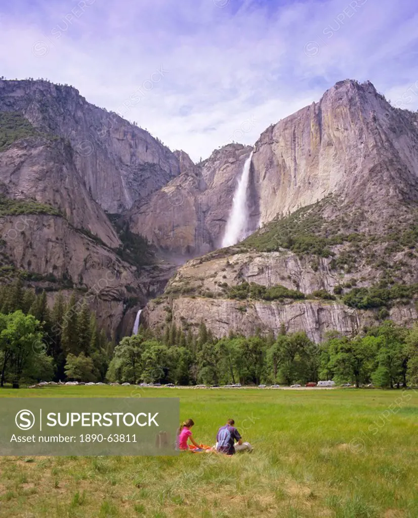 Upper Yosemite Falls, Yosemite National Park, UNESCO World Heritage Site, California, USA, North America