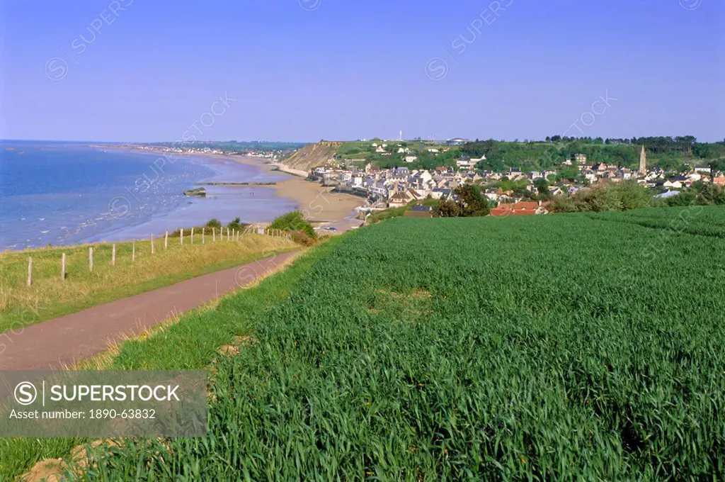 D_Day beach, Arromanches, Normandie Normandy, France, Europe