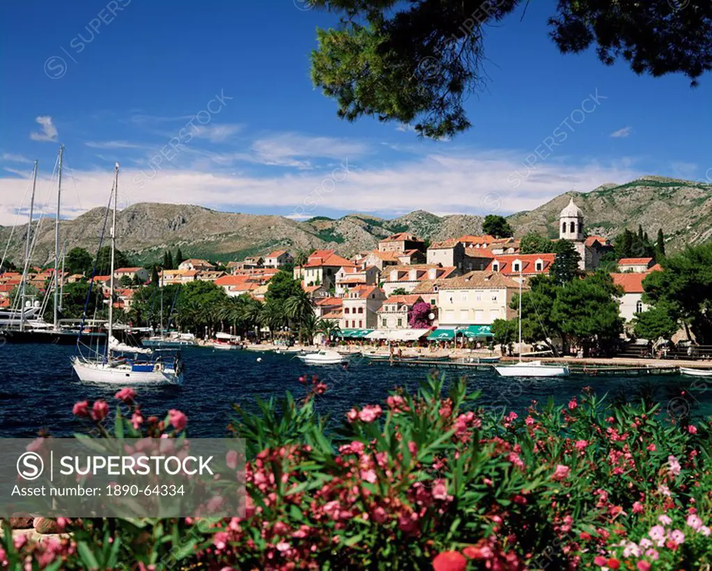 The Old Town, Cavtat, Dubrovnik Riviera, Dalmatia, Dalmatian coast, Croatia, Europe