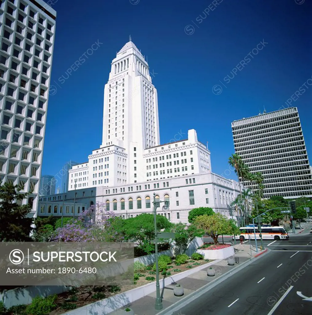 City Hall, Los Angeles, California, United States of America, North America