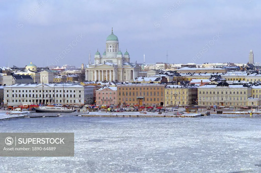 Winter, Helsinki, Finland, Scandinavia, Europe