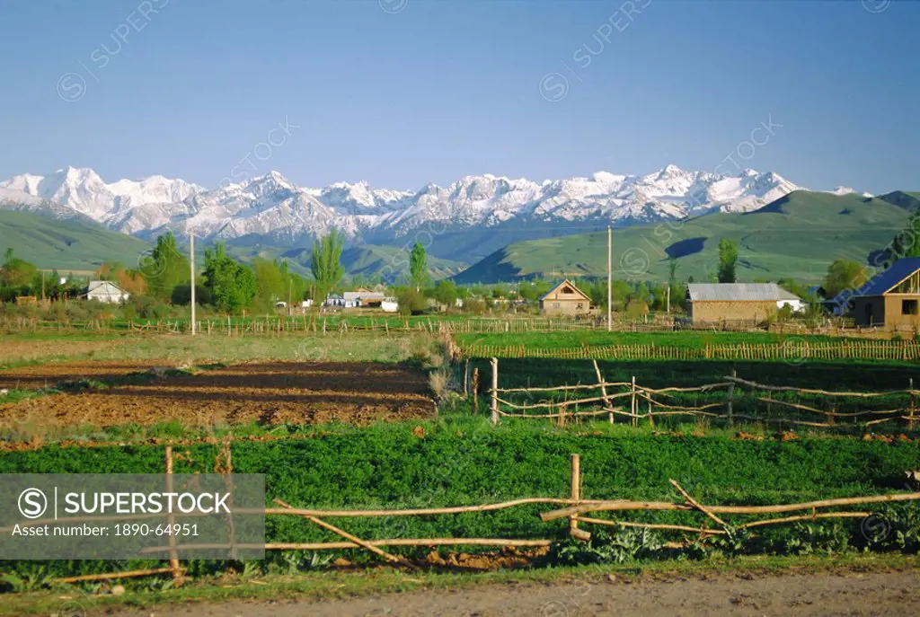 Tersey Alatoo mountains by Lake Issyk_Kul, Tien Shan Tian Shan Range, Kirghizstan Kyrgyzstan, FSU, Central Asia, Asia