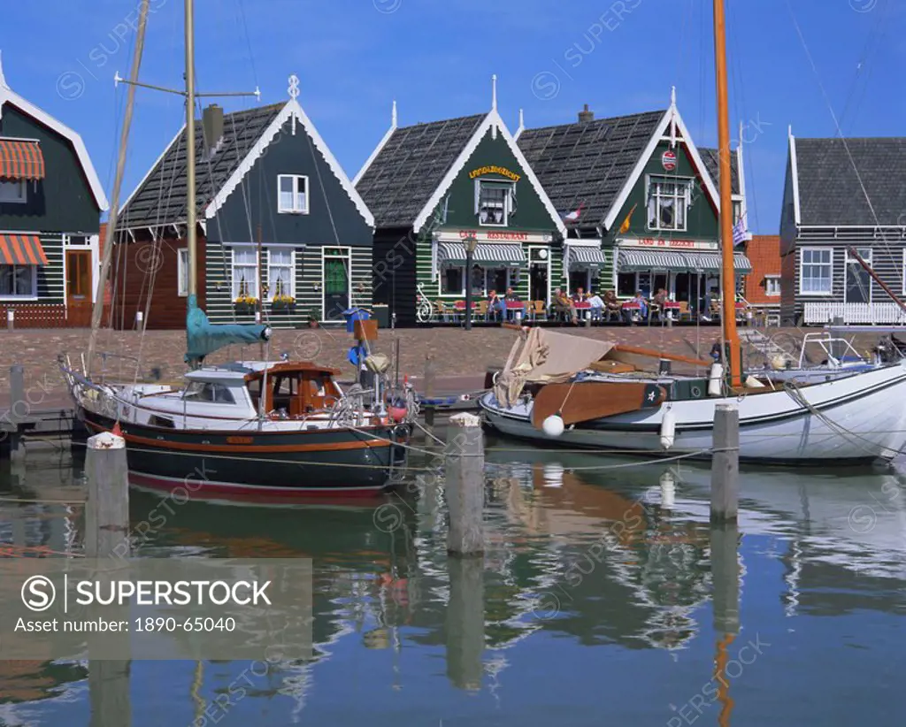 Traditional fishing village, Marken, Holland The Netherlands, Europe