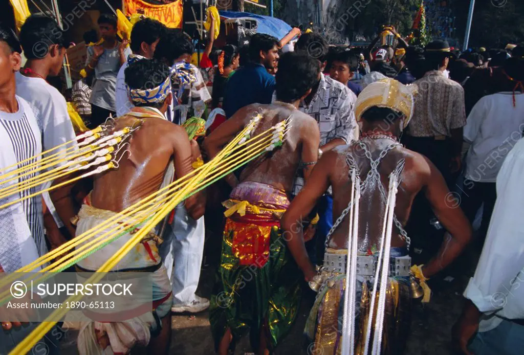 Annual Hindu festival of Thaipusam, Batu Caves, Kuala Lumpur, Malaysia
