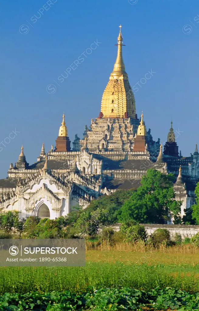 Ananda Pahto Temple, Bagan Pagan, Myanmar Burma