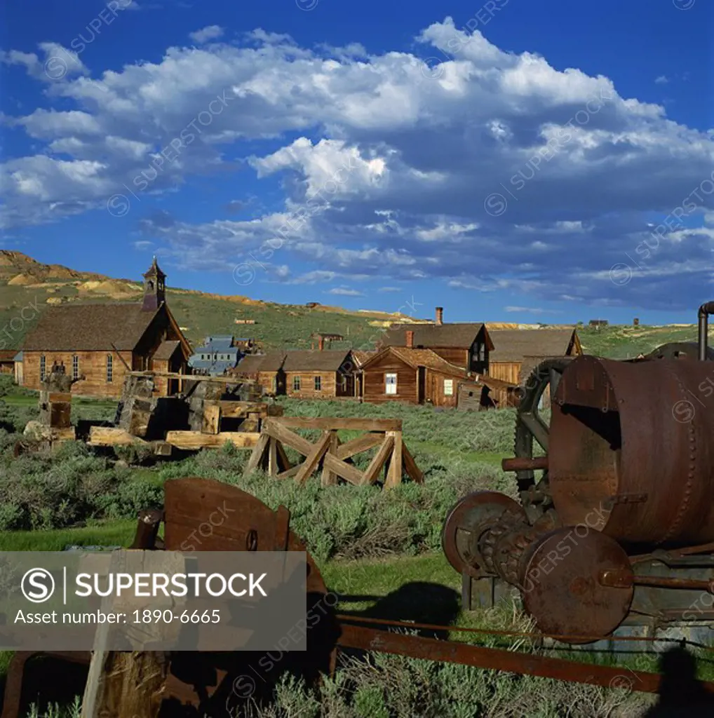 The ghost town of Bodie, California, United States of America, North America
