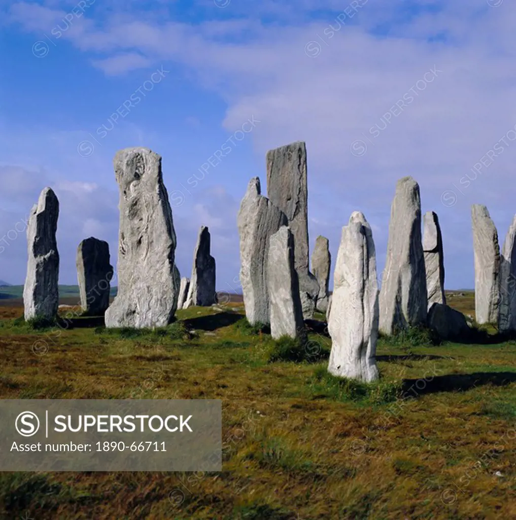 Callanish Standing Stones, Lewis, Outer Hebrides, Scotland, UK, Europe