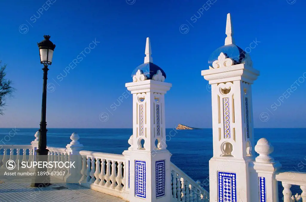 The Balcon del Mediterraneo, Benidorm, Alicante, Valencia, Spain, Europe