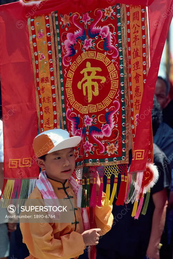 Bun Festival, celebrated in May, Cheung Chau Island, Hong Kong, China, Asia