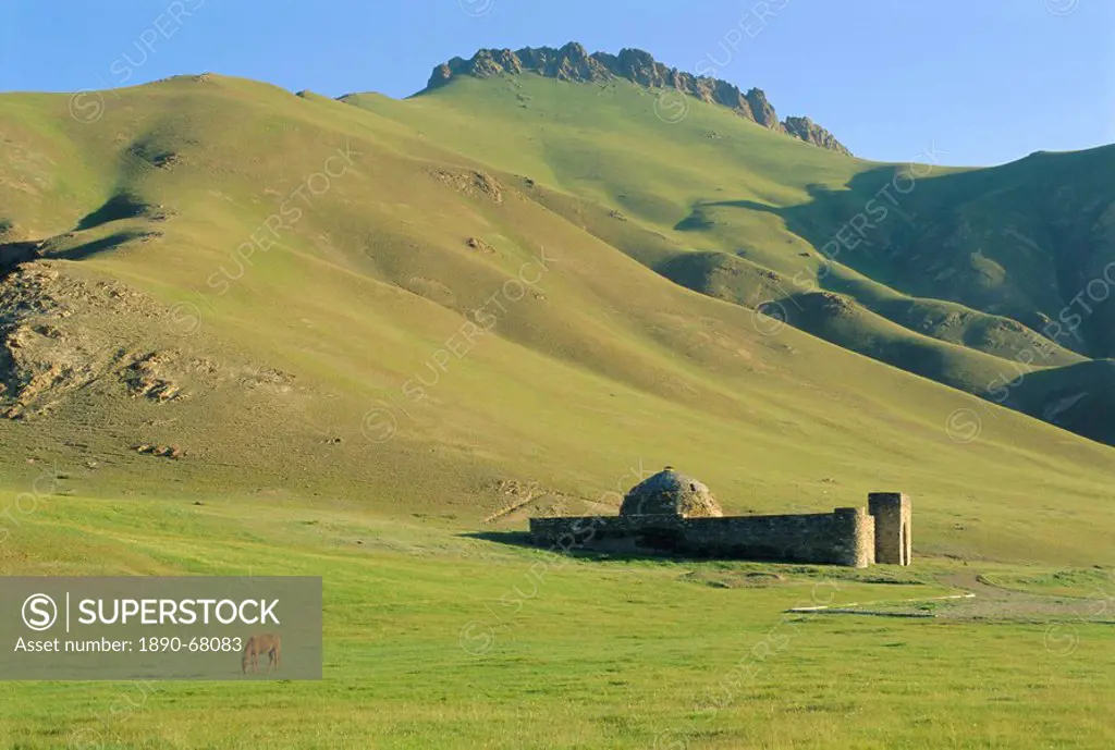 Tash Rabat Caravanserai, south of Naryn, Kyrgyzstan, Central Asia