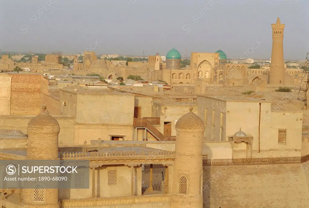 Bukhara, view beyond Ruler´s Fort, Uzbekistan, Central Asia